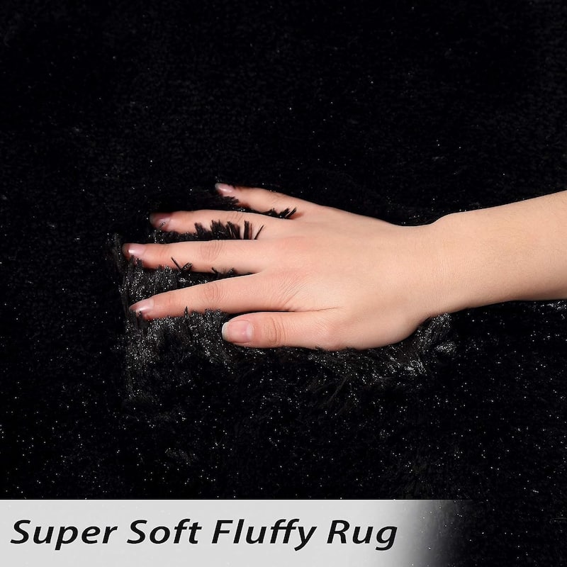 Garvee Shag Fluffy Area Rug Modern Indoor Plush Shaggy Carpet