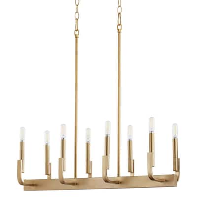 Quorum International 6610-8 Tempo 8 Light 30" Wide Linear Pendant