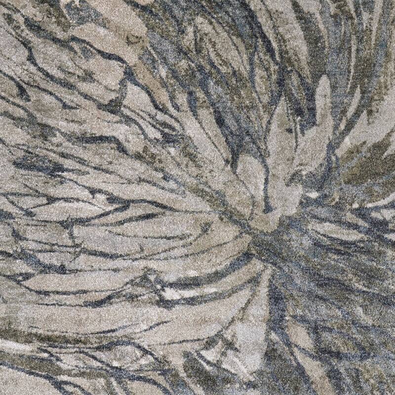 HomeRoots Abstract Bohemian Rectangle Area Rug