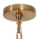 preview thumbnail 9 of 14, Celesn Modern Gold 8-Light 39.3 in. Wheel Chandelier Glass Lights for Dining Living Room - D 39.3" x H 31.8"