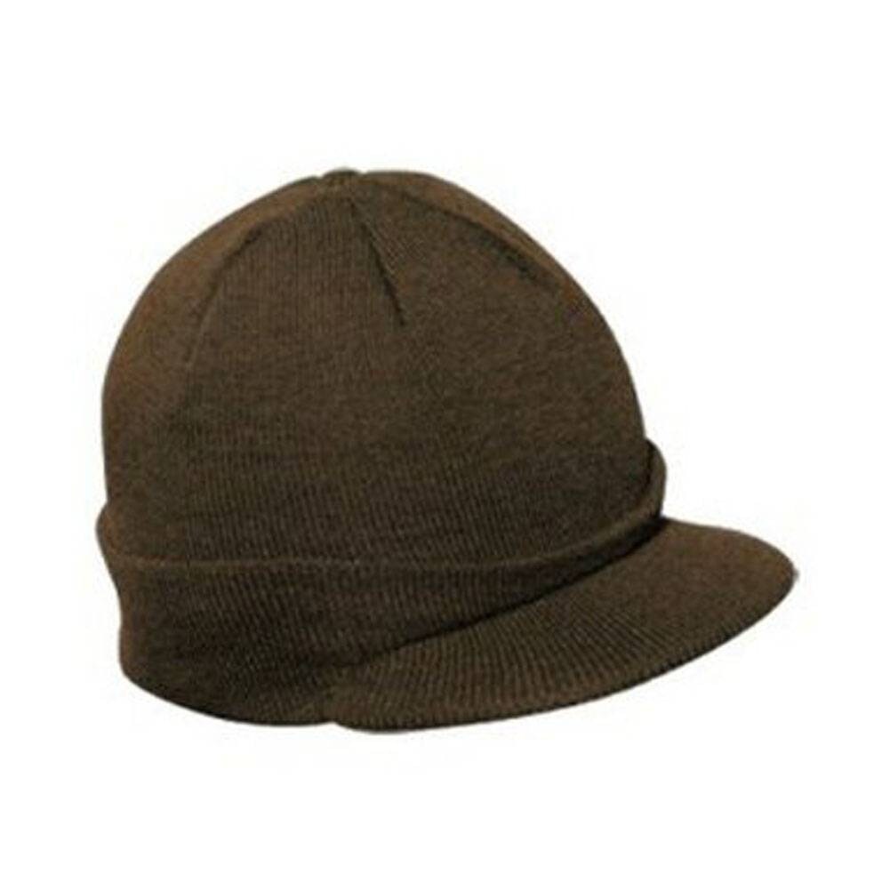 skull cap with brim