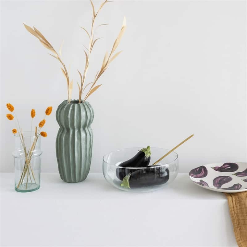 Salad Bowl Recycled Glass - Transparant