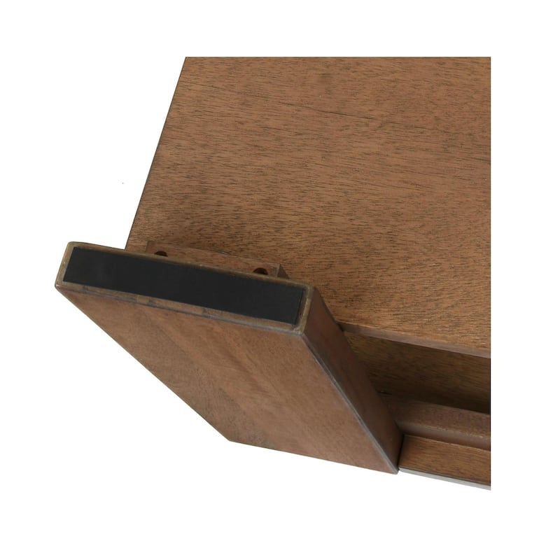 NPD Furniture Morton Rectangular Coffee Table with Open Shelf