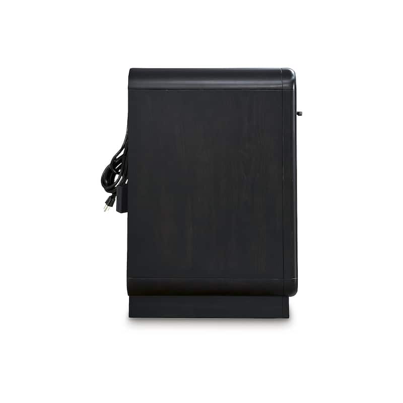 Signature Design by Ashley Rowanbeck Black Nightstand