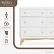 preview thumbnail 15 of 15, Evolur Loft Antilia Mid-Century Double Dresser