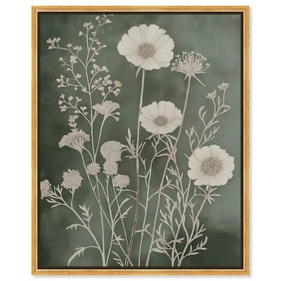 Airy Green Garden Canvas by Art Remedy