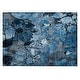 preview thumbnail 101 of 135, Machine Washable Indoor/ Outdoor Modern Floral Chantille Rug