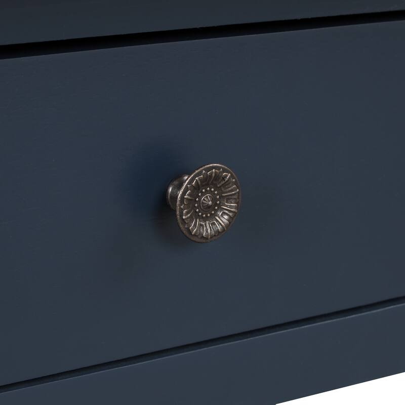 Blue Console Table Rustic Sofa Table End Table Coffee Table