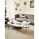 preview thumbnail 3 of 4, Living Room Coffee Table Office Table Dining Table with Metal Legs Storage Table Center Table Game Table Accent Table