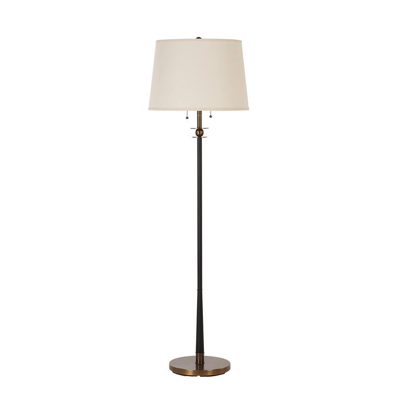 Alban 59" Height Floor Lamp, Black - 17.88 x 17.88 x 59"