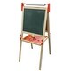 preview thumbnail 2 of 3, Kids Wood Double-sided Chalkboard and Dry-Erase Board Floor Easel