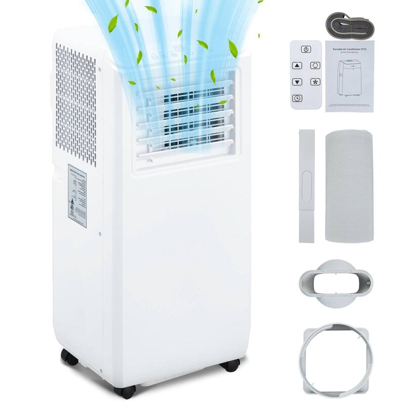 Portable Air Conditioner 3 in 1 with Remote Cool, 10000 BTU(ASHRAE)/6500 BTU (SACC) - White