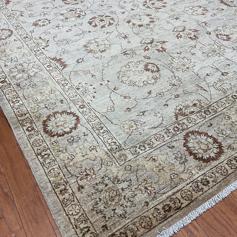 HERAT ORIENTAL Handmade Oushak Wool Rug - 6'7" x 9'8"