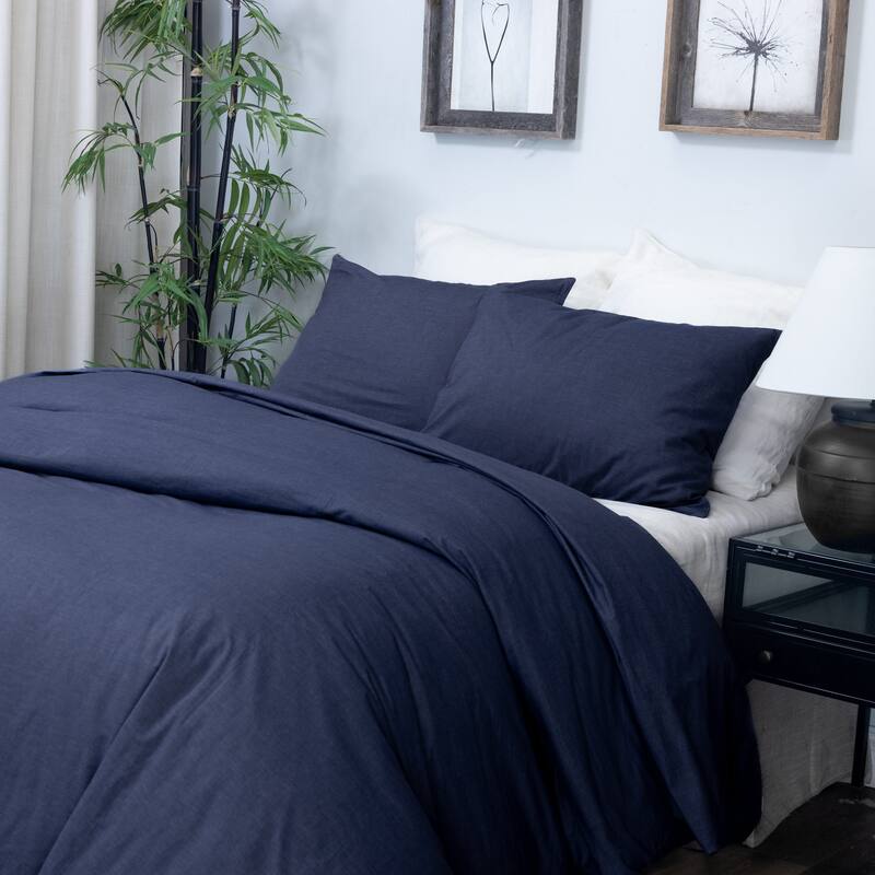 Sensa Duvet Cover, Navy, Set