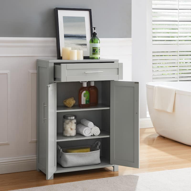 Crosley Savannah Storage Cabinet - 11.75"d x 23.88"w x 36"h