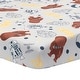 preview thumbnail 1 of 3, Lambs & Ivy Star Wars Signature Millennium Falcon 100% Cotton Fitted Crib Sheet