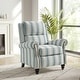 preview thumbnail 77 of 92, Nail-head Padded Seat Pushback Recliner Chair