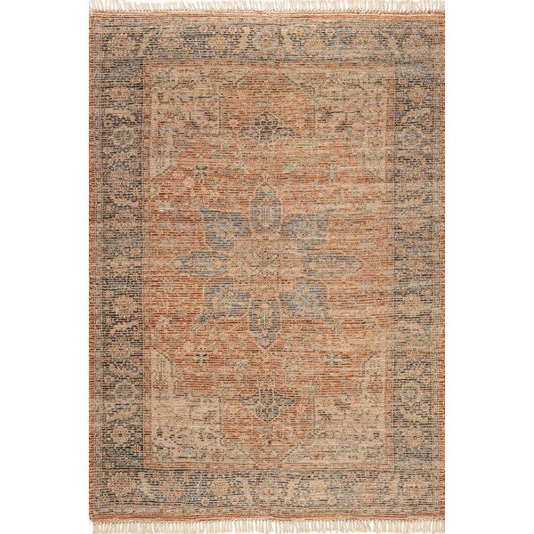Lennox Persian Medallion Tassel Area Rug - Bed Bath & Beyond