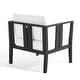 preview thumbnail 131 of 195, Outdoor Teak Solid Wood Patio Furniture Set Loveseat Armchair Table Collection