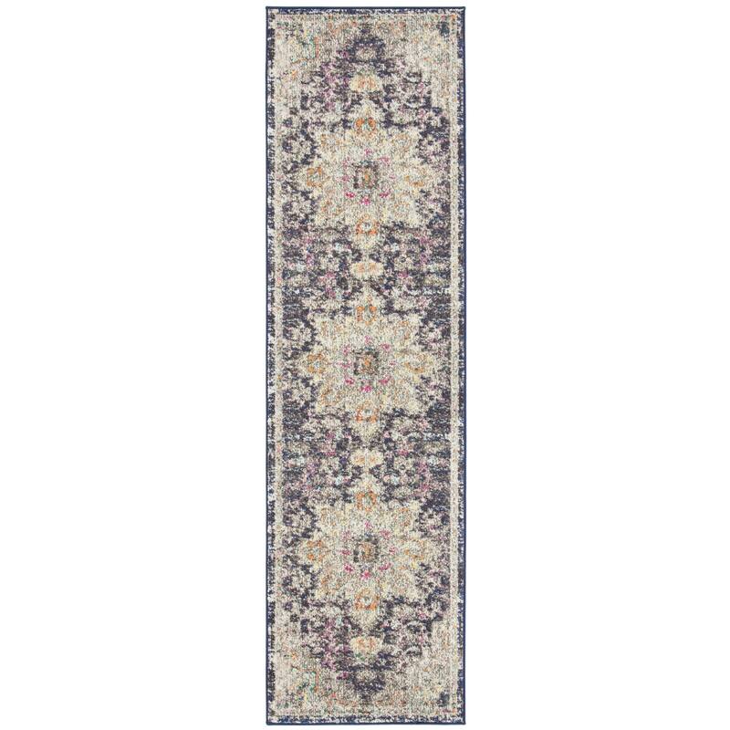 Madison Distressed Rug SAFAVIEH Madison Katelijne Boho Medallion Distressed Area Rug - On Sale ...