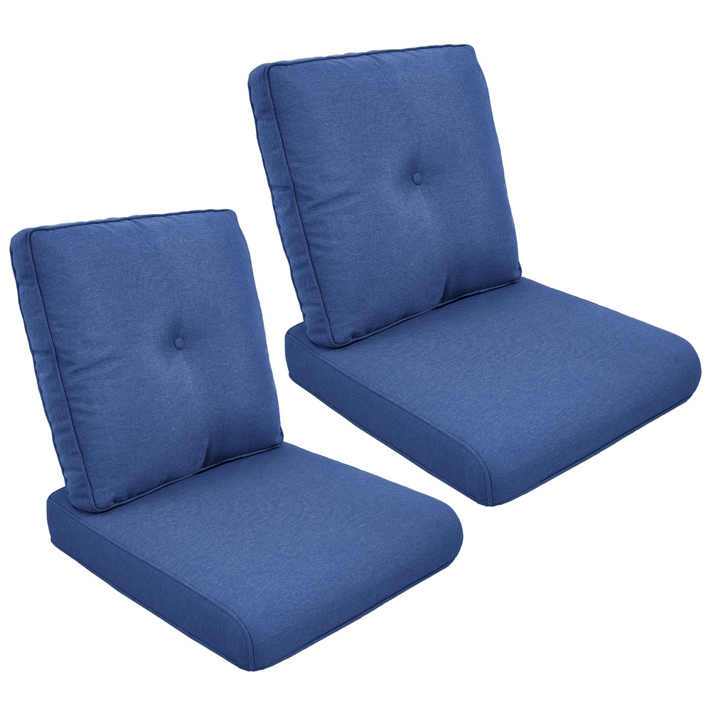Gymojoy Pillow and Cushion Set Deep Seat Indoor/Outdoor - 25" x 22" x 4"