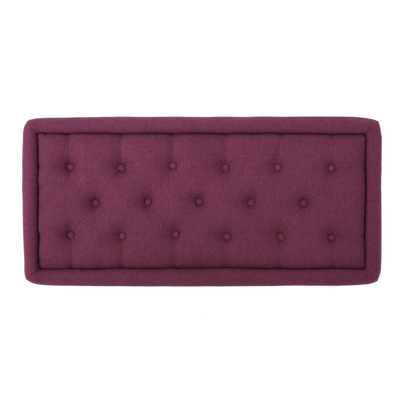 Chantelle Fabric Storage Ottoman by Christopher Knight Home