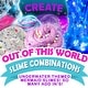 preview thumbnail 7 of 6, Original Stationery Mermaid Slime Kit, 35 Pieces to Make Glow in The Dark Slimes with Glitter & Ocean Slimes