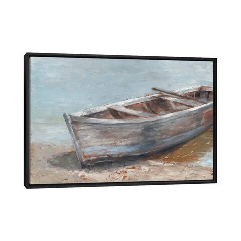 iCanvas "Whitewashed Boat II" by Ethan Harper Framed Canvas Print