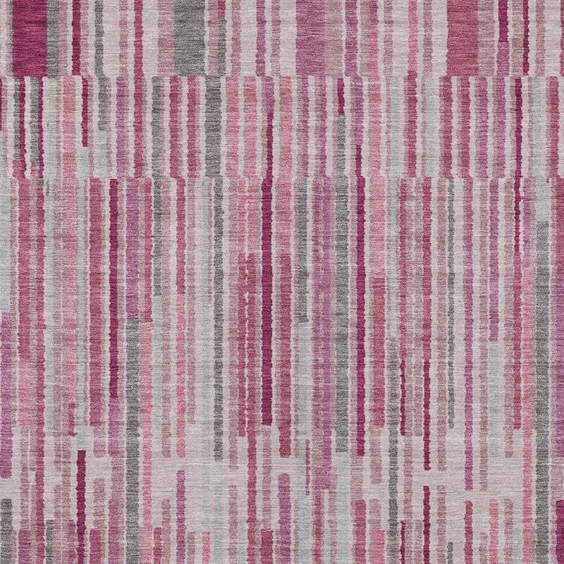 HomeRoots Striped Transitional Rectangle Outdoor Rug