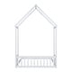 preview thumbnail 13 of 95, House-shaped Roof Headboard Floor Bed without slats