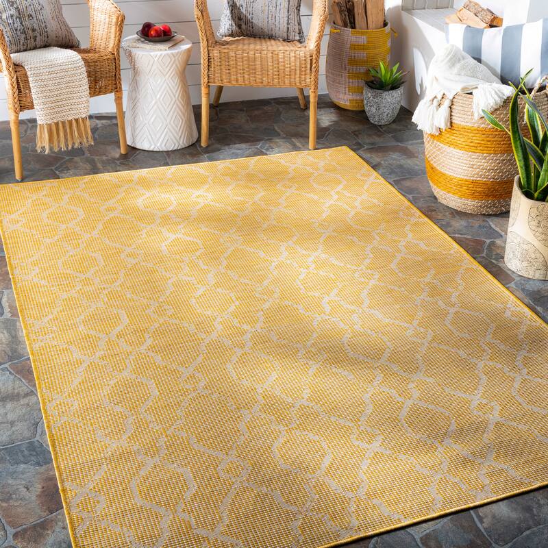 Artistic Weavers Jaylah Indoor / Outdoor Trellis Area Rug