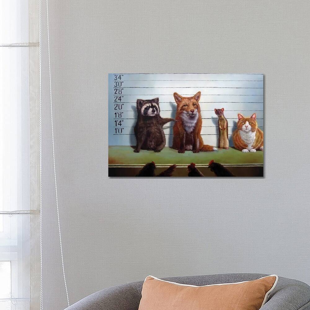 iCanvas "Usual Suspects" by Lucia Heffernan Canvas Print