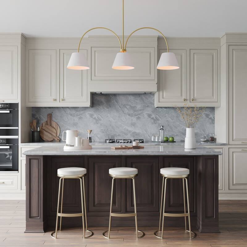 Acroma 3-Light Dimmable Dining Room Chandelier
