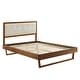 preview thumbnail 45 of 48, Willow Queen Wood Platform Bed With Angular Frame