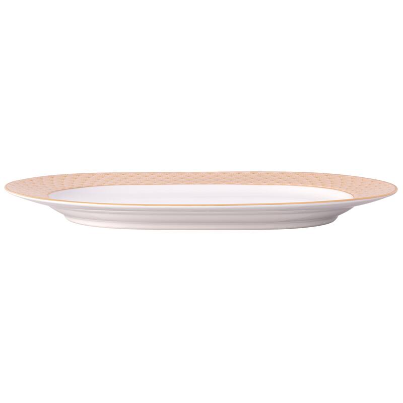 Trocadero Gold Oval Platter, 14"