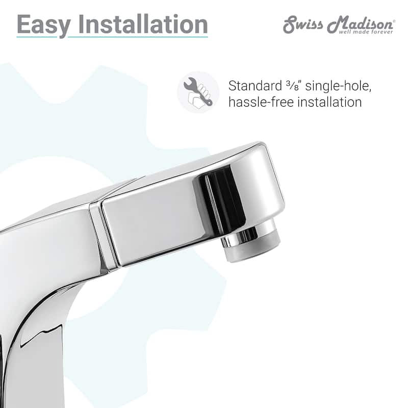 Virage 7 Single Handle, Bathroom Faucet in Chrome