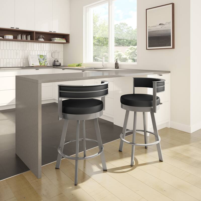 Amisco Browser Swivel Bar Stool