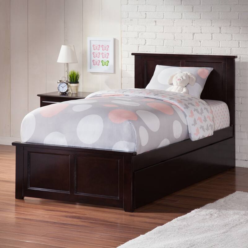AFI Madison Platform Bed with Matching Footboard & Trundle