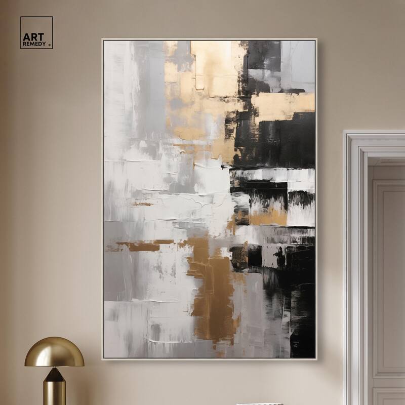Nocturnal Alloy Canvas by Art Remedy