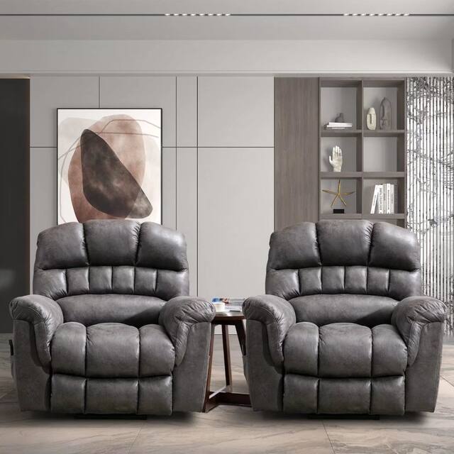 Super Soft Microsuede Power Lift Recliner Sofa with Massage Chair