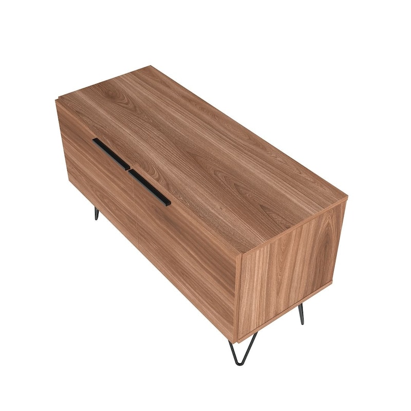 Beekman 35 In. Two Shelf Media Console Cabinet