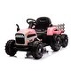 preview thumbnail 8 of 88, Realistic 12V Kids Ride-On Tractor with Trailer Perfect Holiday Gift
