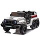 preview thumbnail 28 of 58, Battery-Powered 24V 4WD Kids Ride-On Truck with Parental Remote Control, Music, and Rocking Functionality