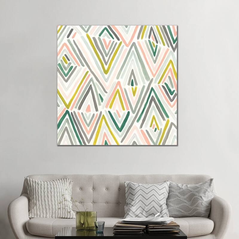 iCanvas "Tropic Tribal IV" by June Erica Vess Canvas Print