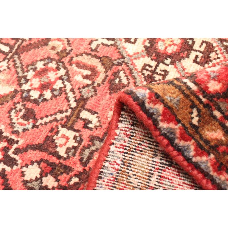 ECARPETGALLERY Hand-knotted Andelz Copper Wool Rug - 2'4 x 10'1