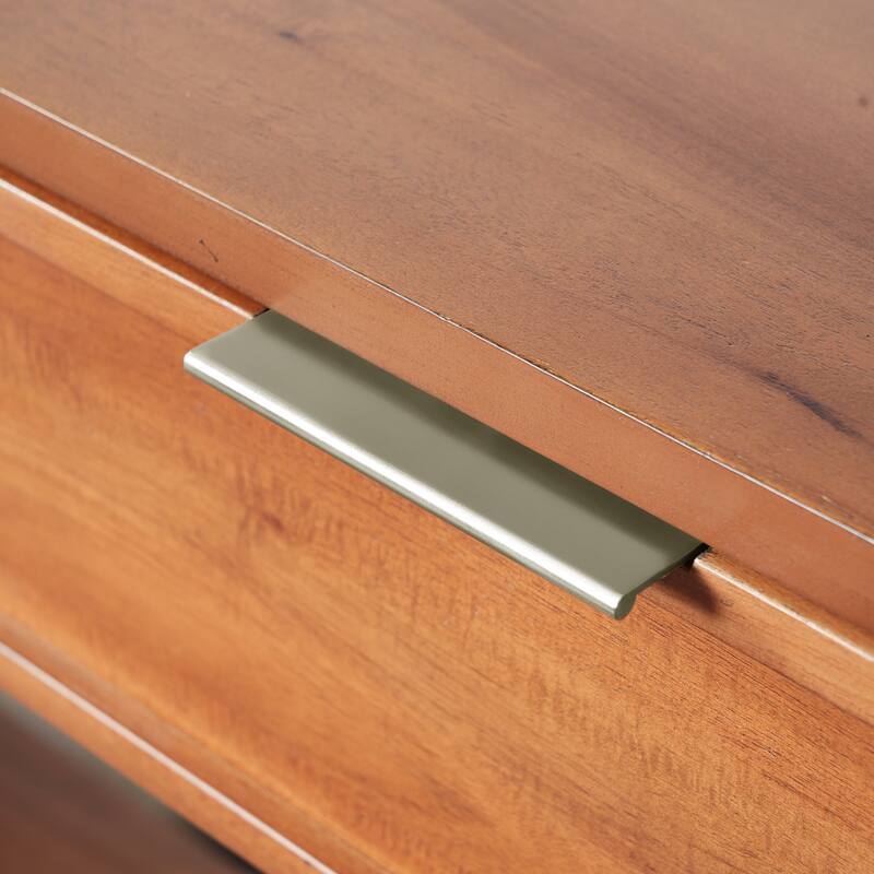 Christopher Knight Home - Alora Natural Acacia Console Table with 3 Drawers and Open Shelf for Living Room or Hallway Storage