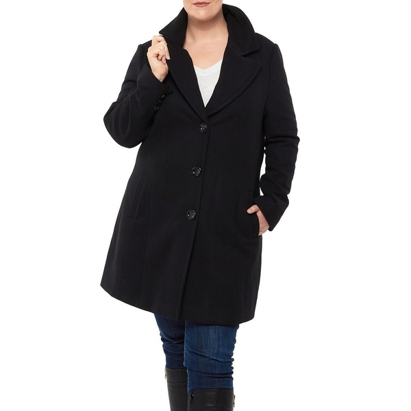 plus size walking coat