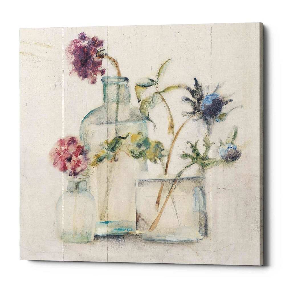 Epic Graffiti 'Blossoms on Birch II' by Cheri Blum, Canvas Wall Art