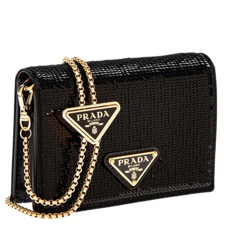 Prada Card Holder on a Chain