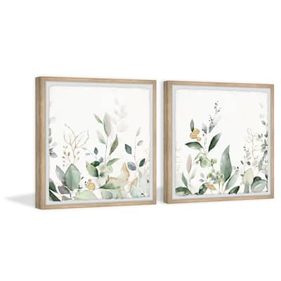 New Leaves Diptych